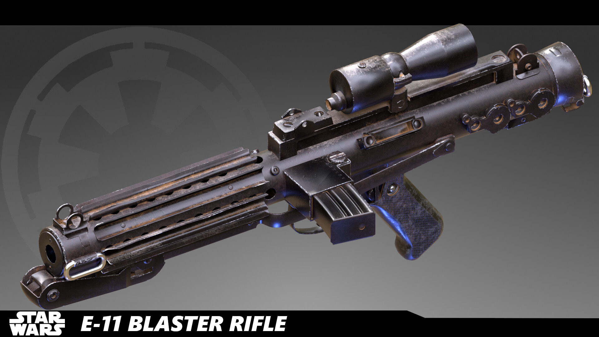 X WARS E 11 Blaster Rifle