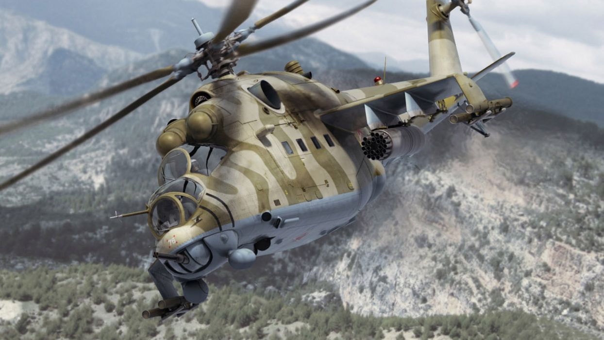 Video Games Aircraft Helicopters Hind Vehicles Mi 24 Wallpaperx1323