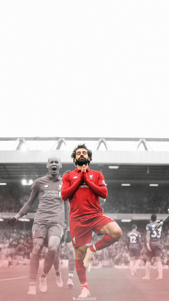 Muzz Salah wallpaper design from the game yesterday