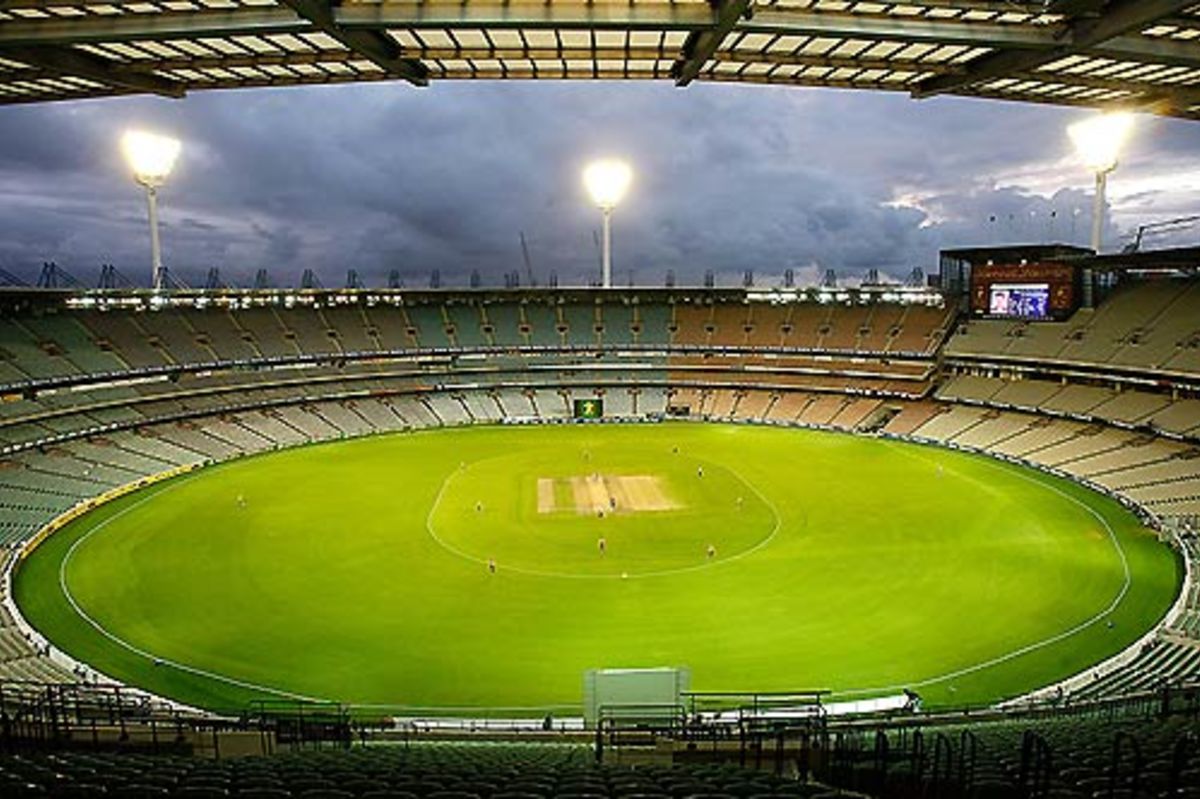 The magnificent Melbourne Cricket Ground in full bloom