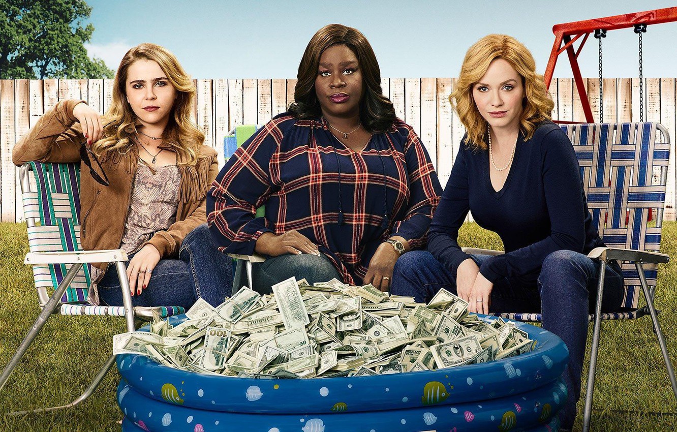 Wallpaper money, the series, Movies, actress, Good Girls, Good girls image for desktop, section фильмы