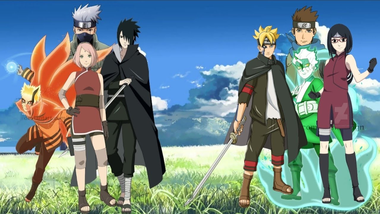 Who is Strongest. Old Team 7 vs New Team 7