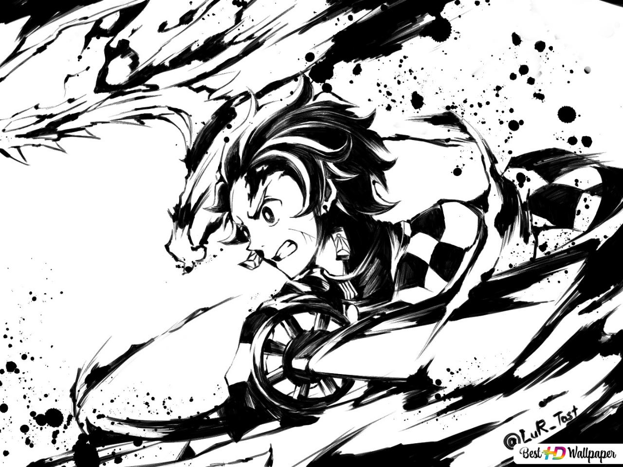 Kimetsu no yaiba manga Kamado HD wallpaper download