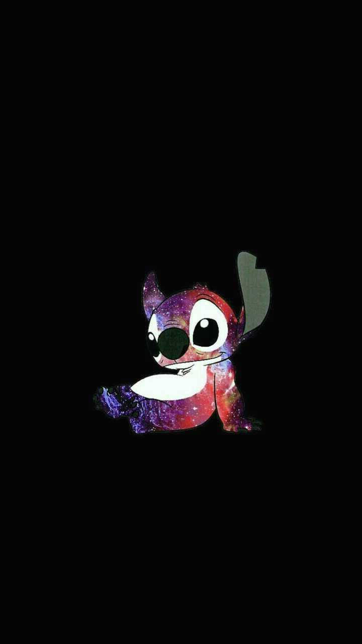 Download Cute Stitch Galaxy Wallpaper