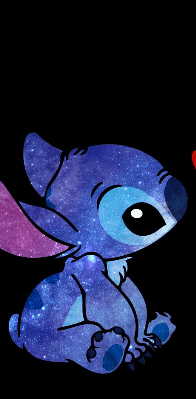 Cute Stitch Wallpaper Black And White