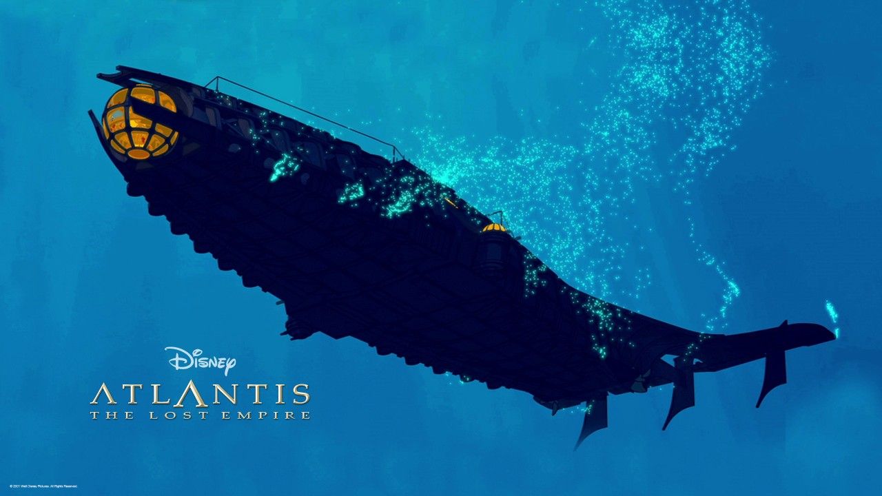 Disney Atlantis wallpaper. Atlantis the lost empire, Atlantis, Underwater city
