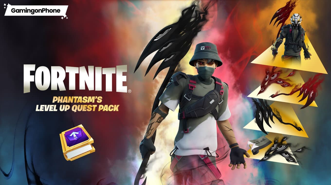 Fortnite: Epic Games announces Phantasm's Level up Quest pack