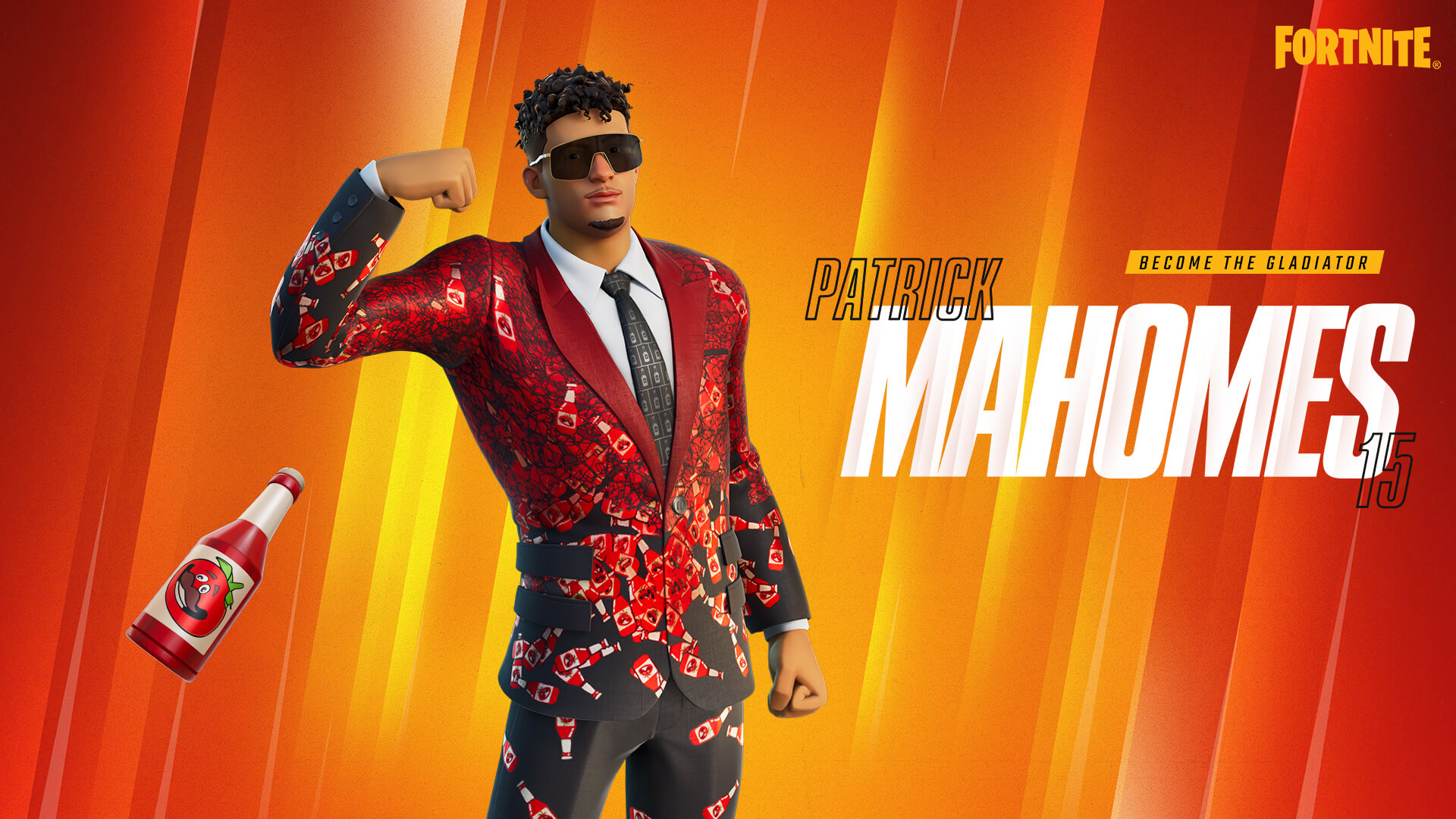 NFL Quarterback & MVP Patrick Mahomes Makes a Play in the Fortnite Icon Series