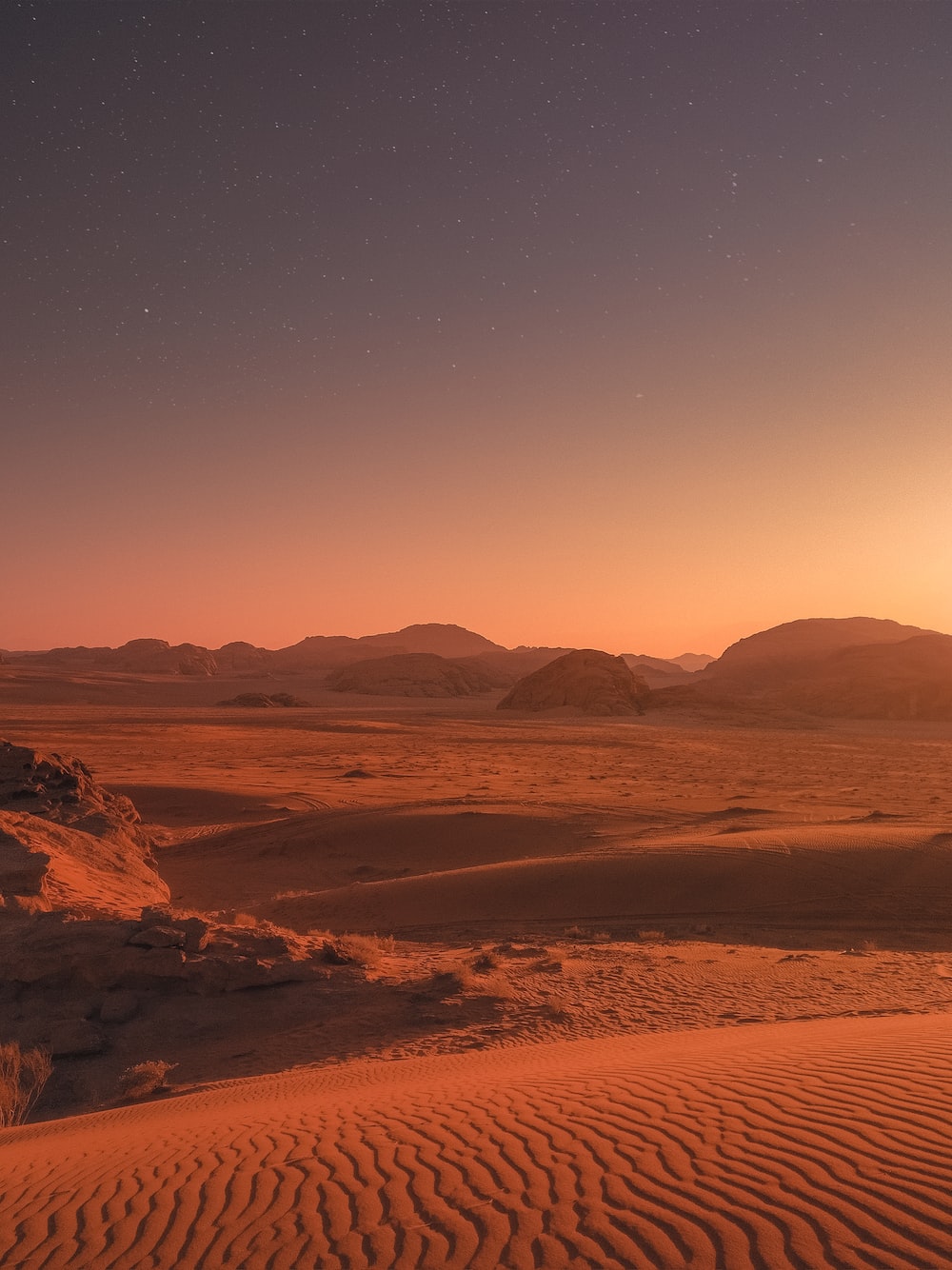 Desert Sunset Picture. Download Free Image