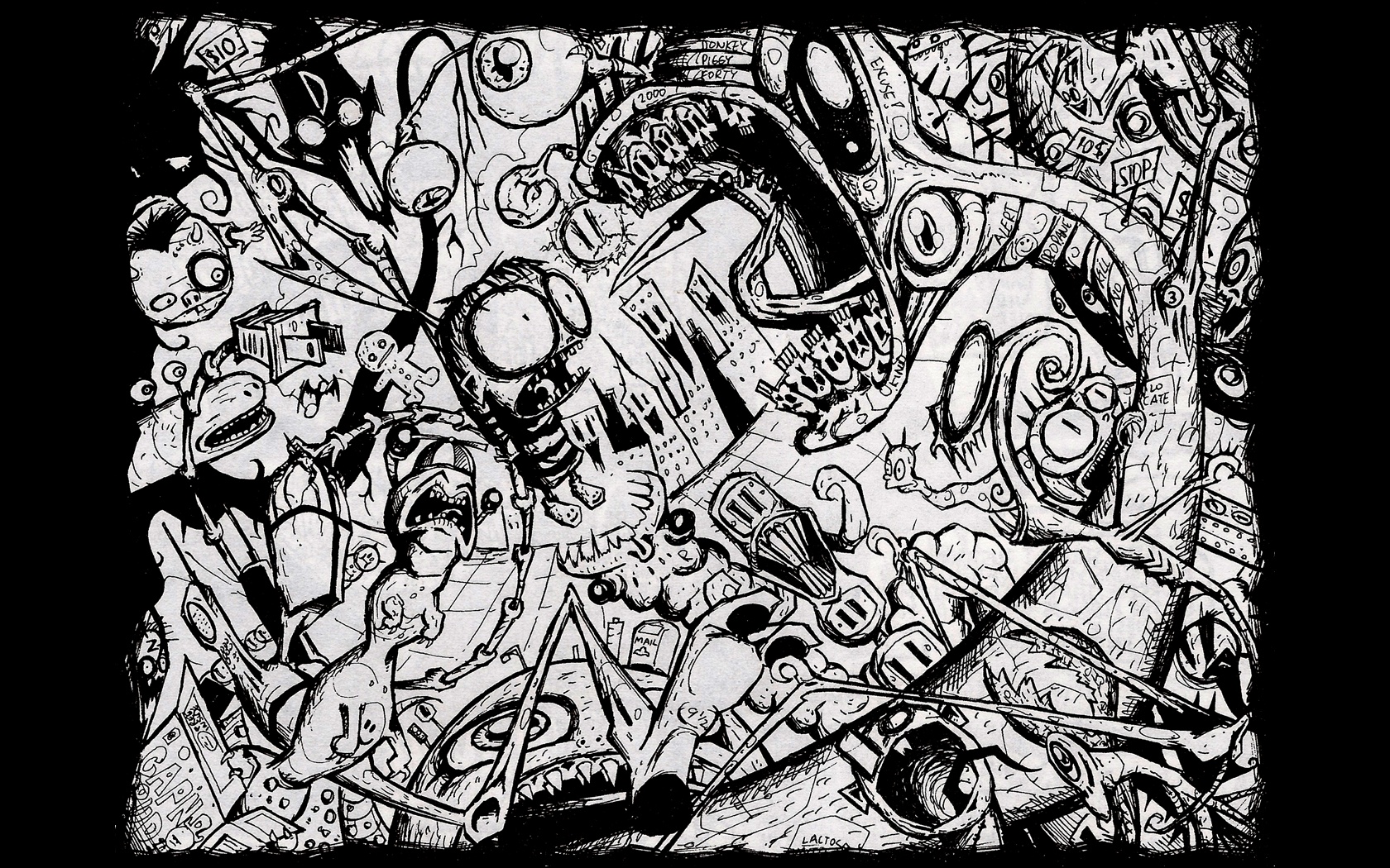 Johnny The Homicidal Maniac Wallpaper