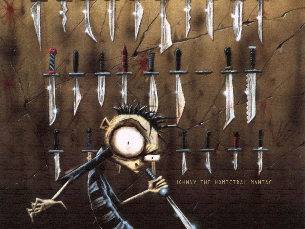 Johnny The Homicidal Maniac wallpaper HD for desktop background