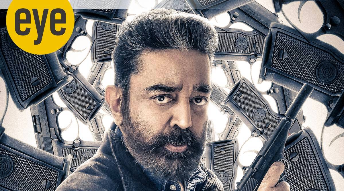 Why Vikram, Kamal Haasan's latest Tamil outing, puts him back in the saddle. Eye News, The Indian Express