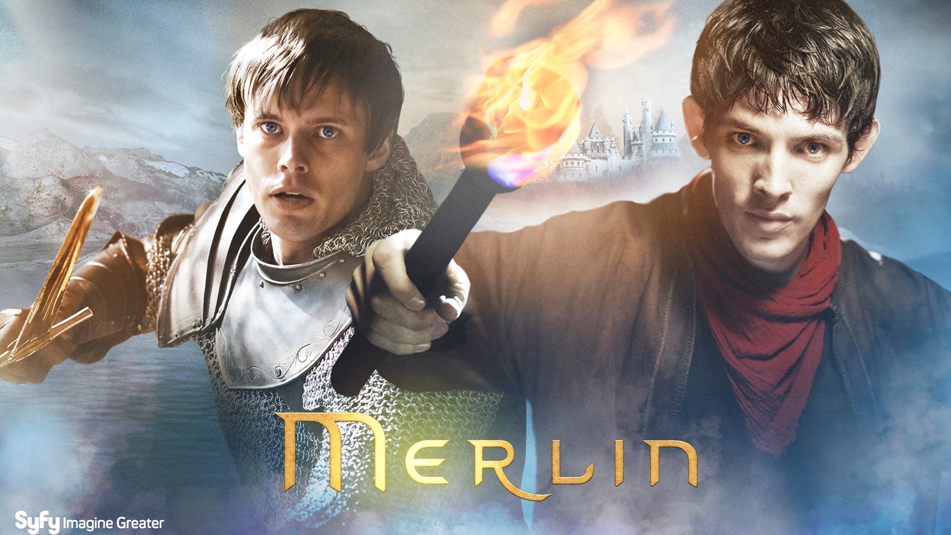 Keyart Season3 Merlin American TV Series Wallpaper