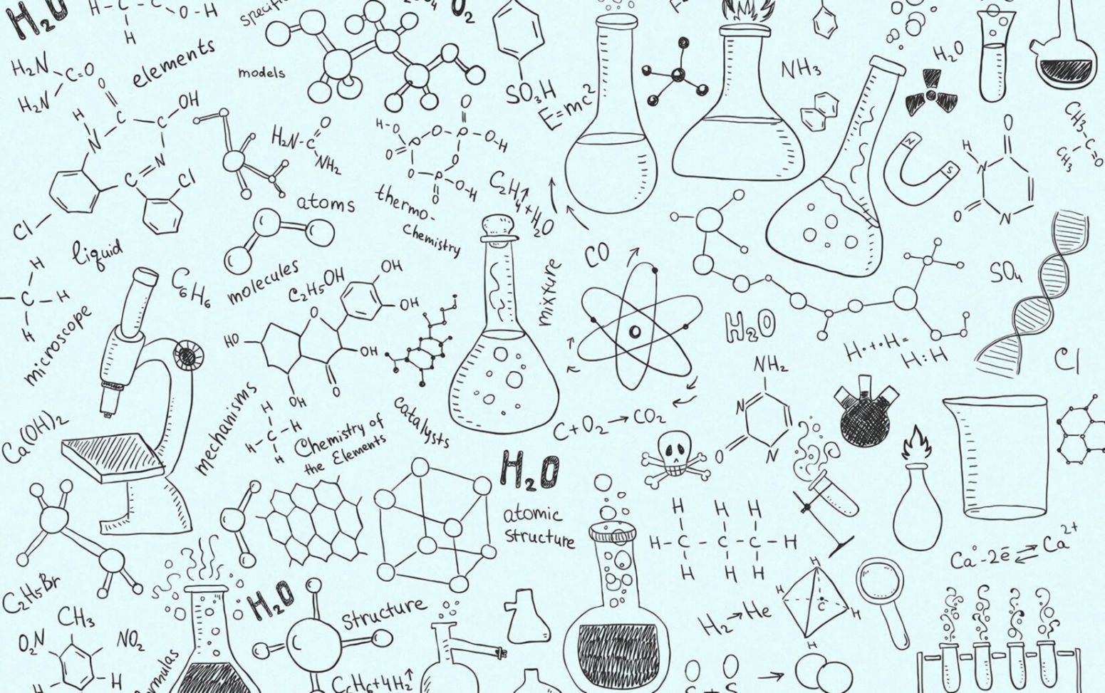 chemistry formula wallpaper