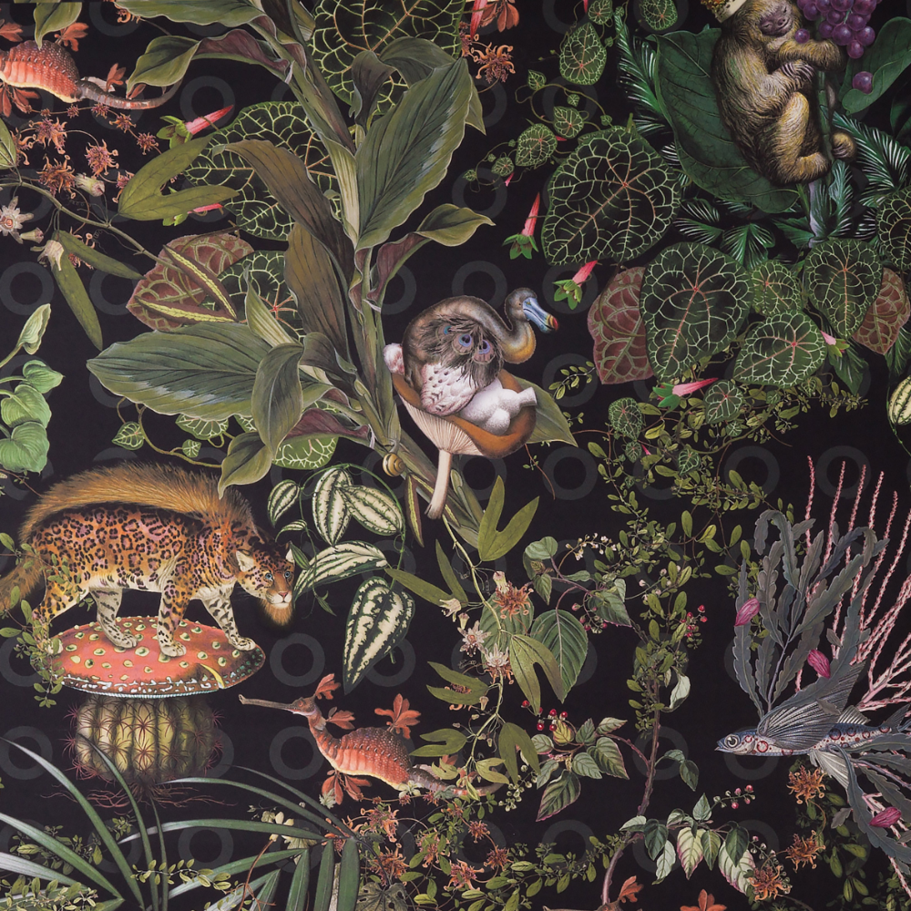 Moooi pays tribute to extinct animals with range of wallpaper. Papel de parede de animais, Produção de arte, Obras de arte