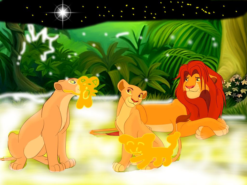 Christmas Lion King Wallpaper