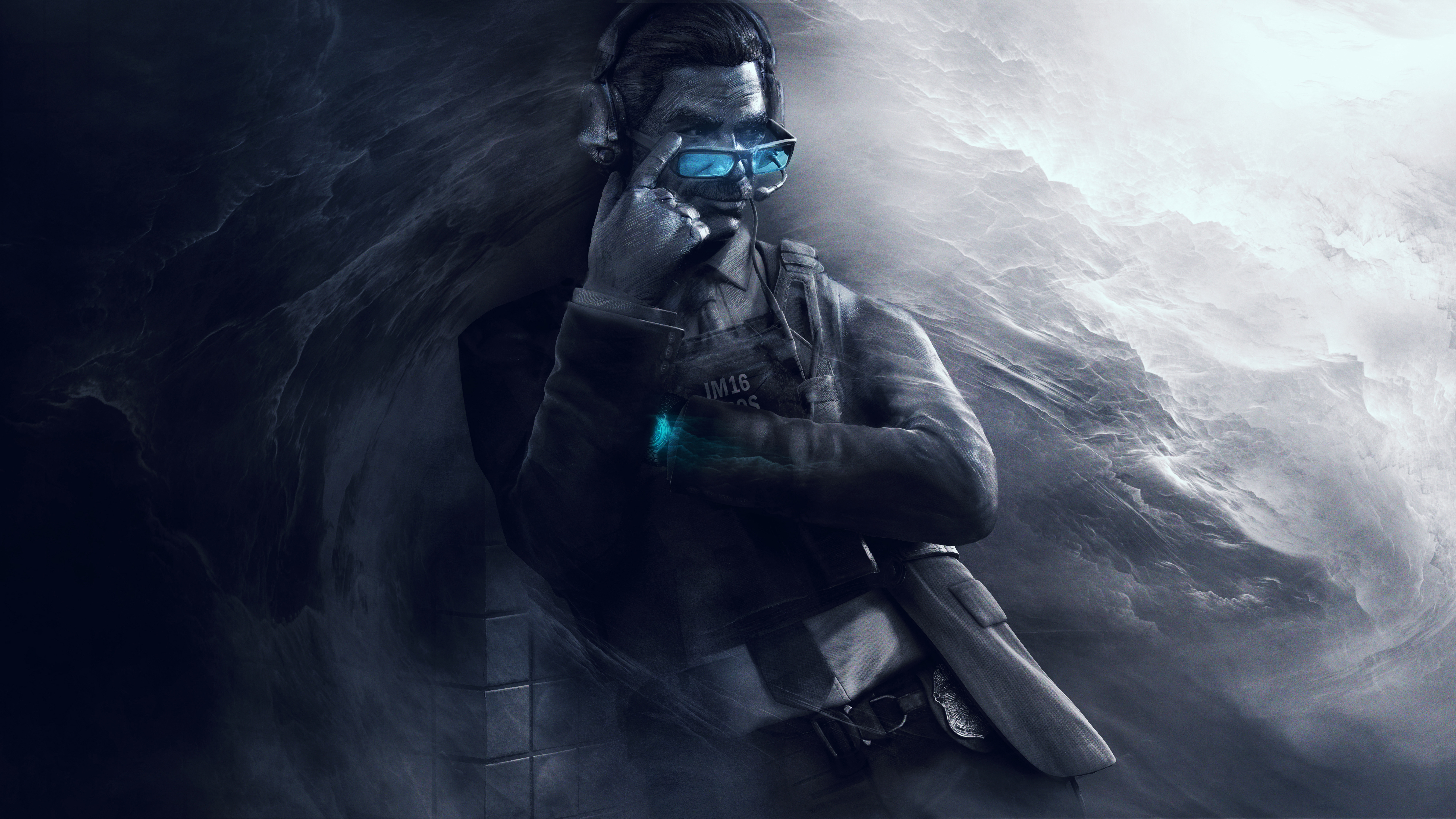 Rainbow Six Siege Warden 8K Wallpaper