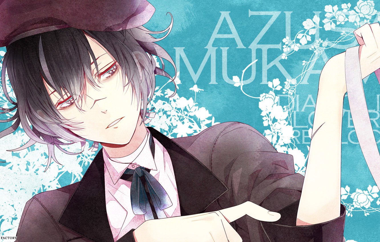 Wallpaper art, guy, diabolik lovers, Azusa Muku Something image for desktop, section сёнэн