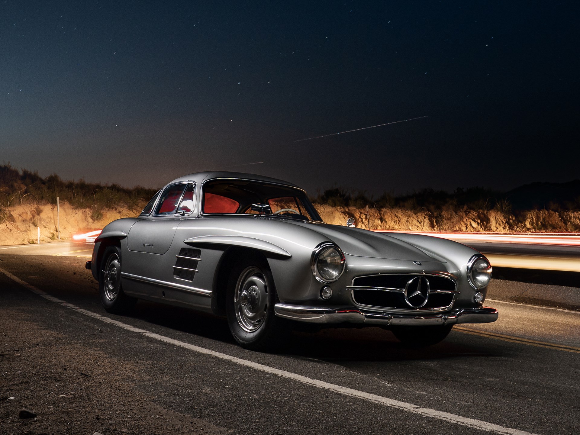 Mercedes Benz 300 SL Alloy Gullwing. Arizona. RM Sotheby's