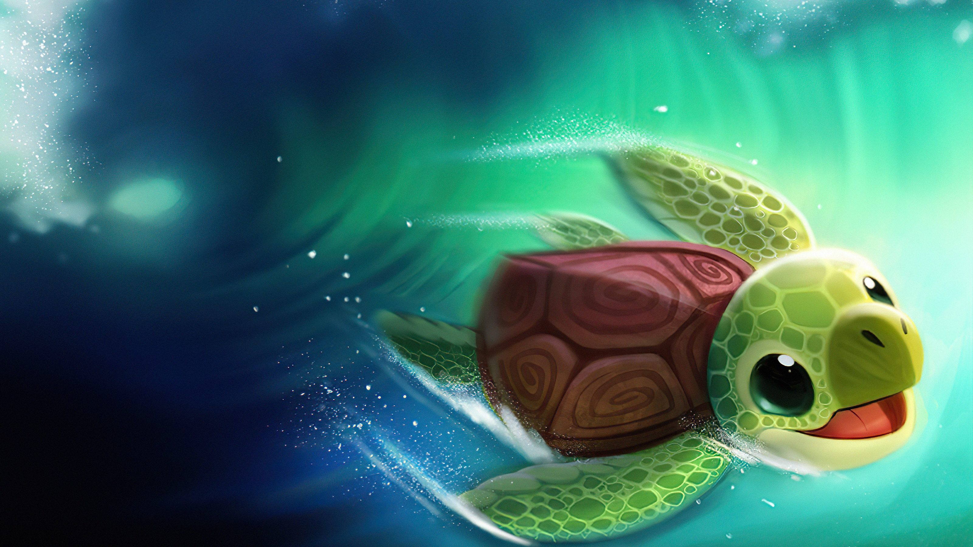 Fantasy Turtle HD Wallpaper and Background