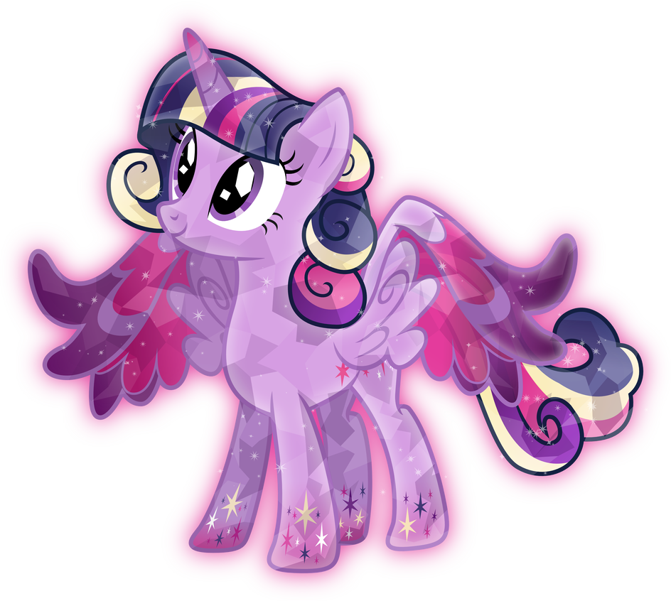 Rainbow Power: Crystal Princess Twilight Sparkle by TheShadowStone. My little pony twilight, My little pony poster, My little pony wallpaper
