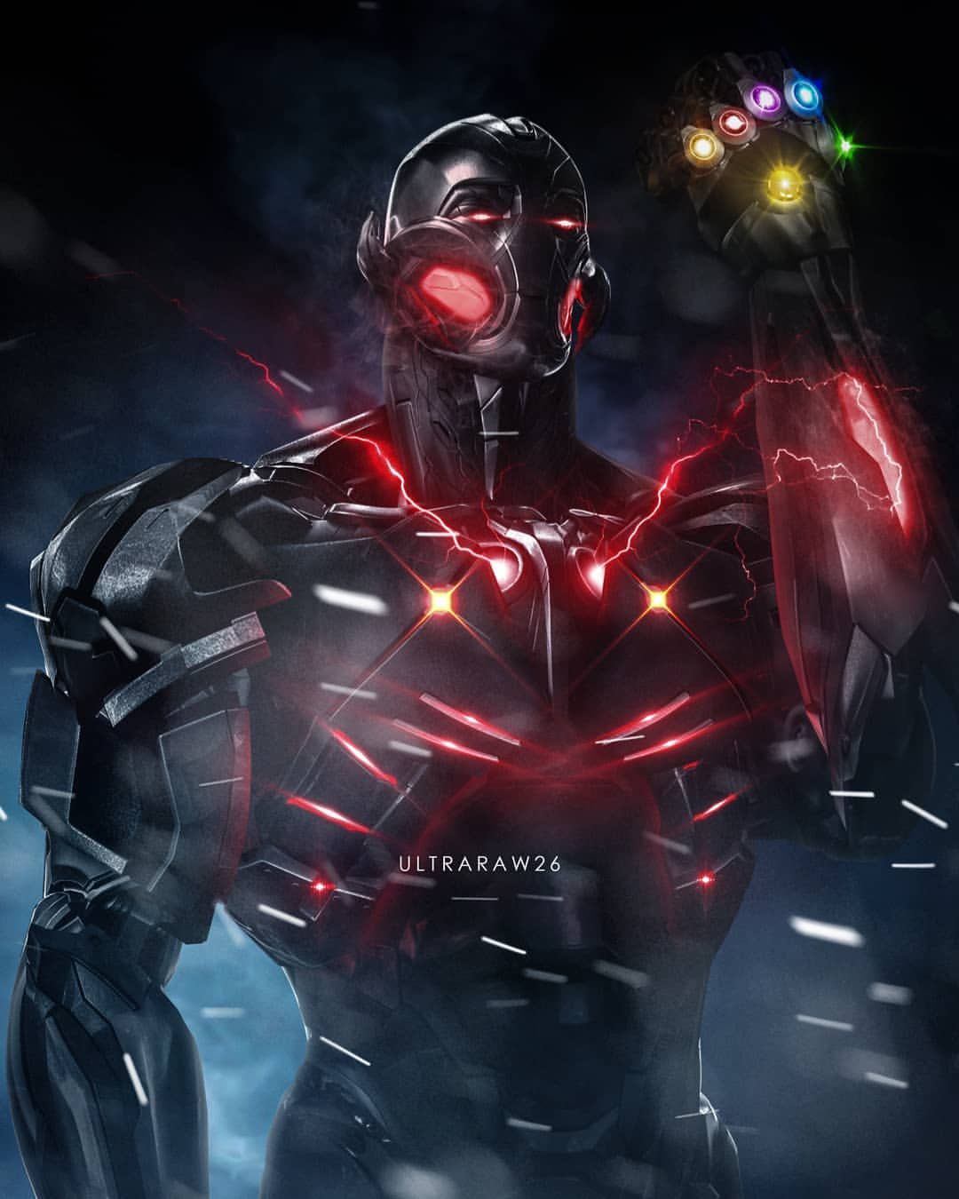 Even he was trying to save the world. So why not.. Follow for more. #ultron #avengersinfinitywar. Ultron marvel, Marvel comics art, Marvel villains