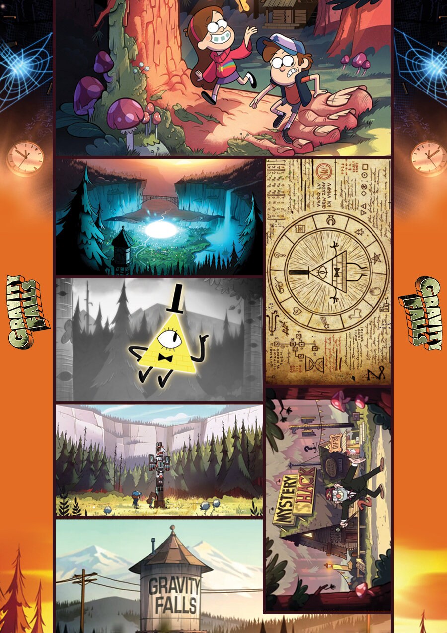 gravity-falls-collage-wallpapers-wallpaper-cave