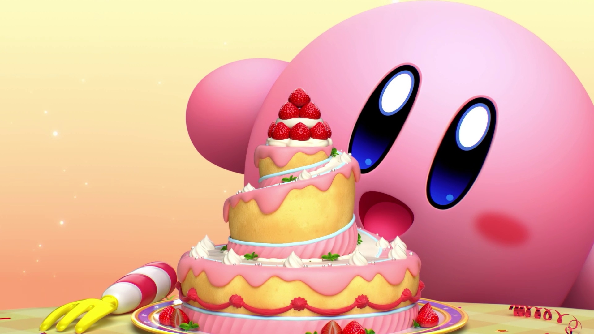 Kirby's Dream Buffet HD Wallpaper and Background