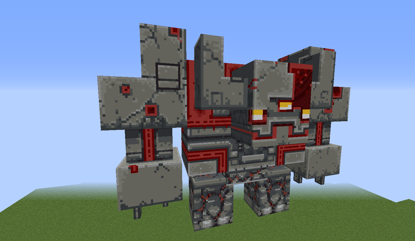Here a Build of Redstone Monstrosity, one of the hardest challenges i've build so far