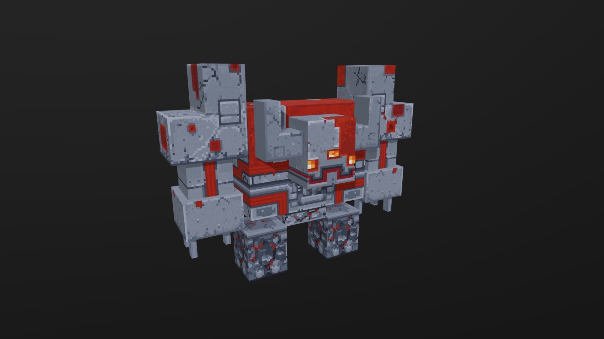 Redstone Monstrosity Free 3D model by Meterious [b162668]