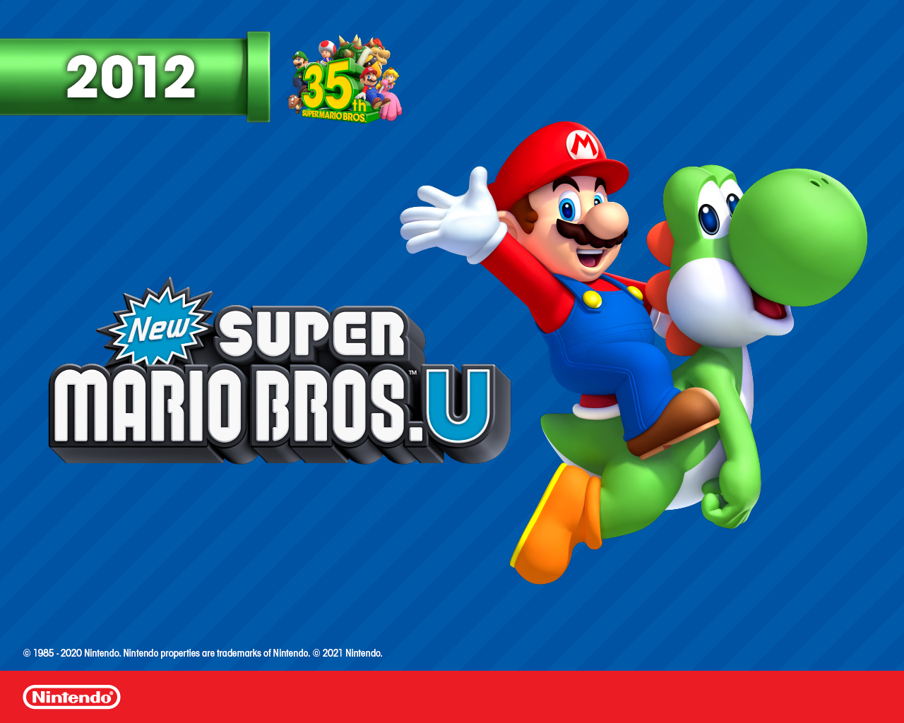 Super Mario Bros. Series Anniversary Wallpaper, Nintendo, Free Download, Borrow, and Streaming, Internet Archive