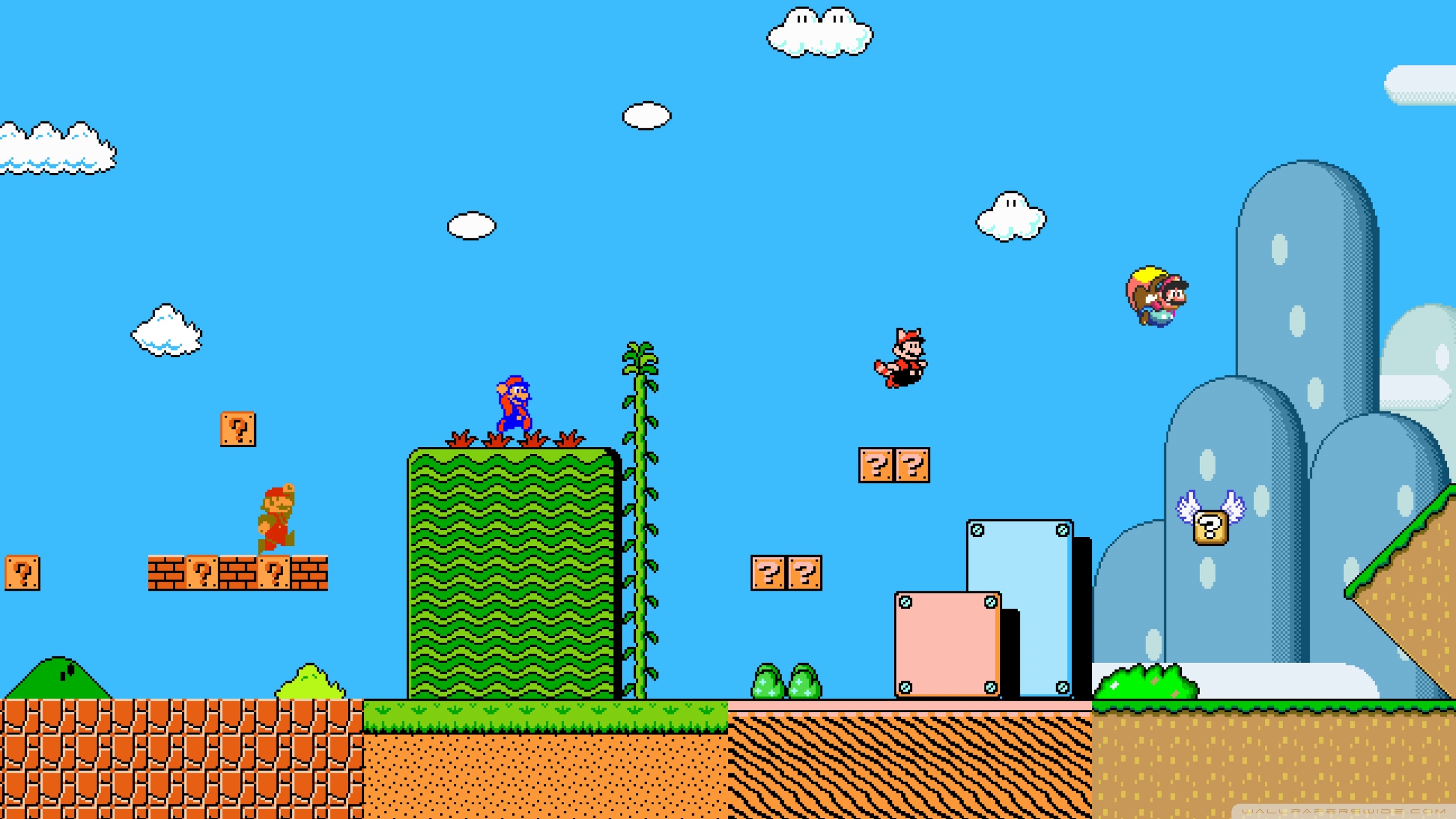Super Mario History Ultra HD Desktop Background Wallpaper for: Multi Display, Dual Monitor, Tablet