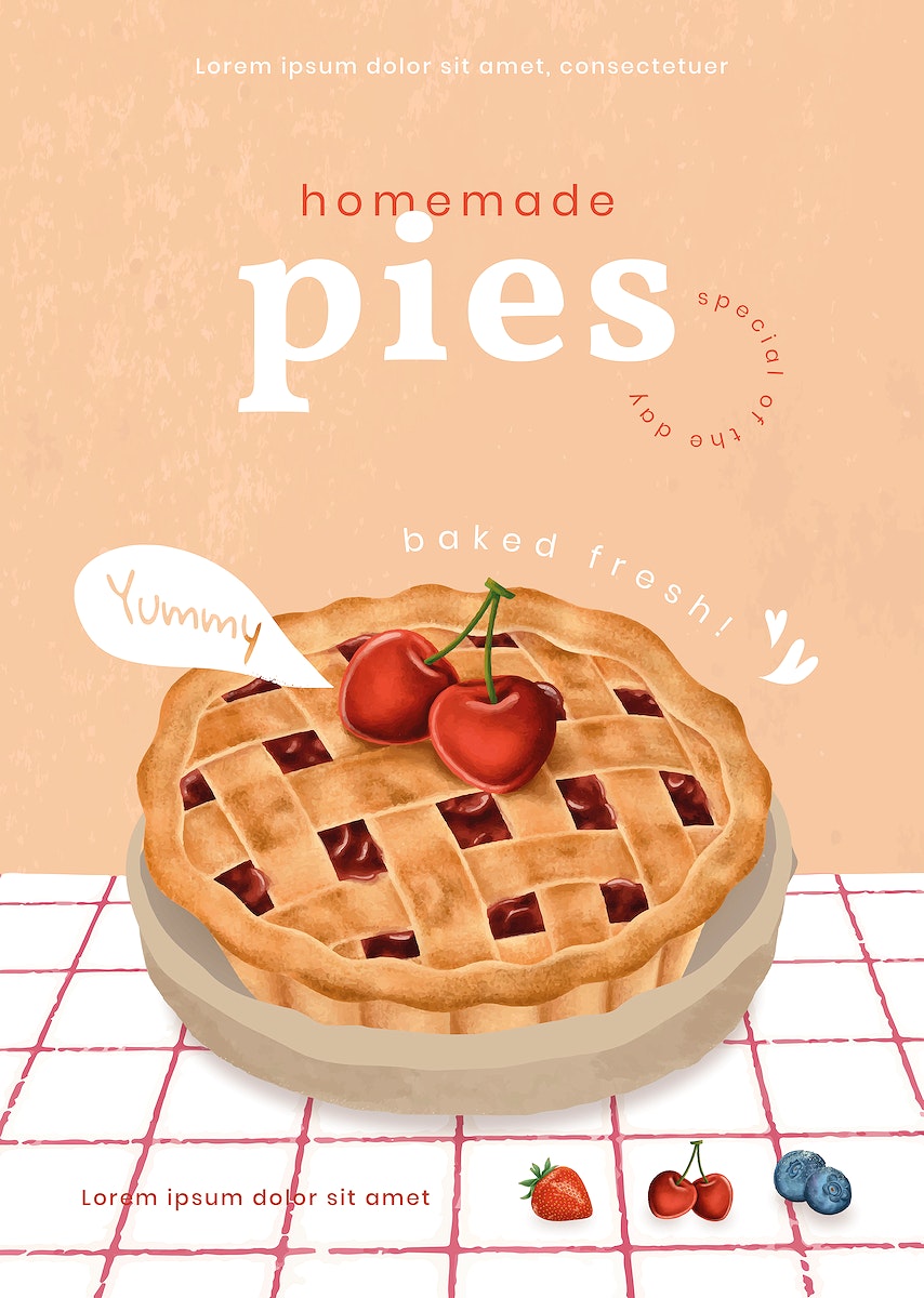 Cherry Pie Image Wallpaper