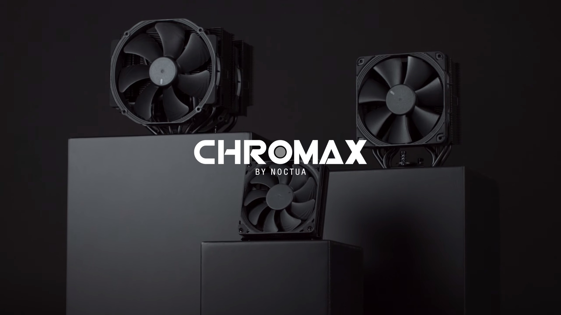 Once you go black Noctua goes Dark With Chromax Black