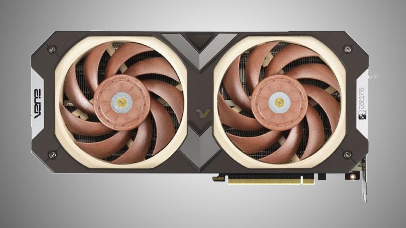 First image of the Asus X Noctua GeForce RTX 3080 appear News 24