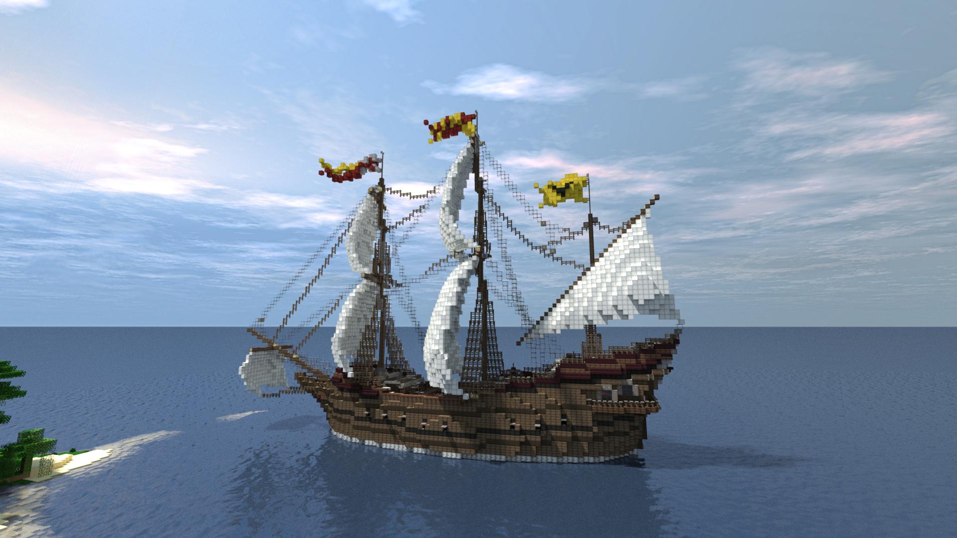 Walk Through of a Spanish Galleon