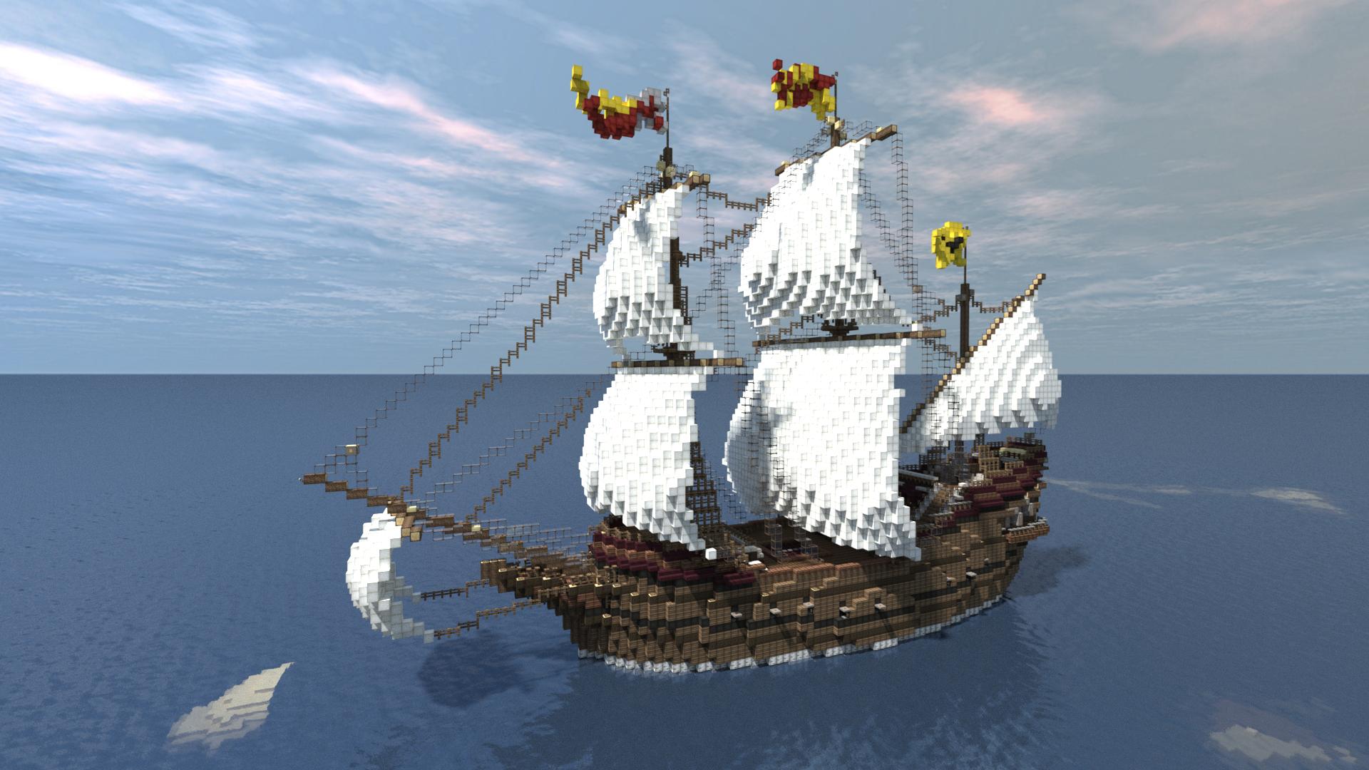 Walk Through of a Spanish Galleon