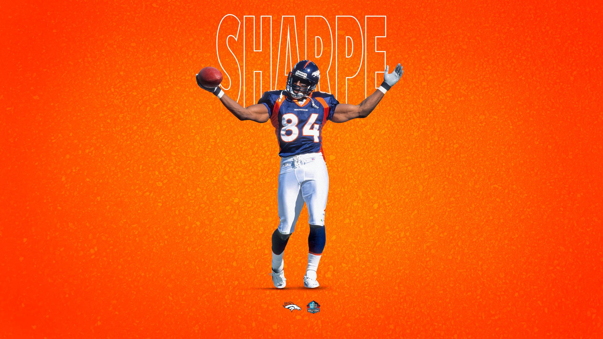 Download Denver Broncos Shannon Sharpe Wallpaper
