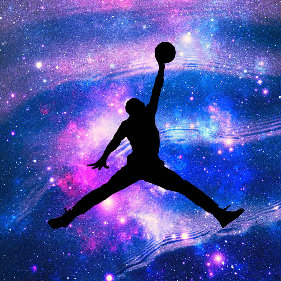 Download Galaxy Air Jordan Logo Wallpaper