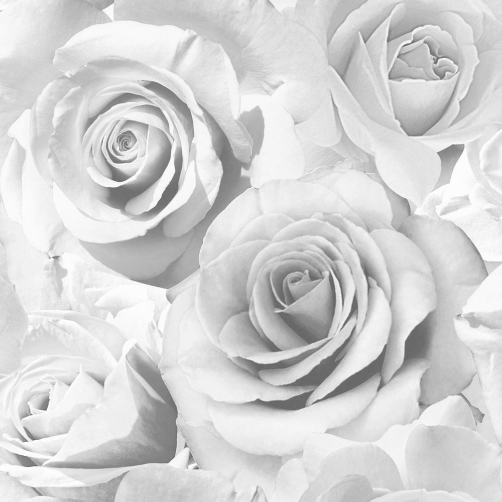 Grey Flower Wallpaper Free Grey Flower Background