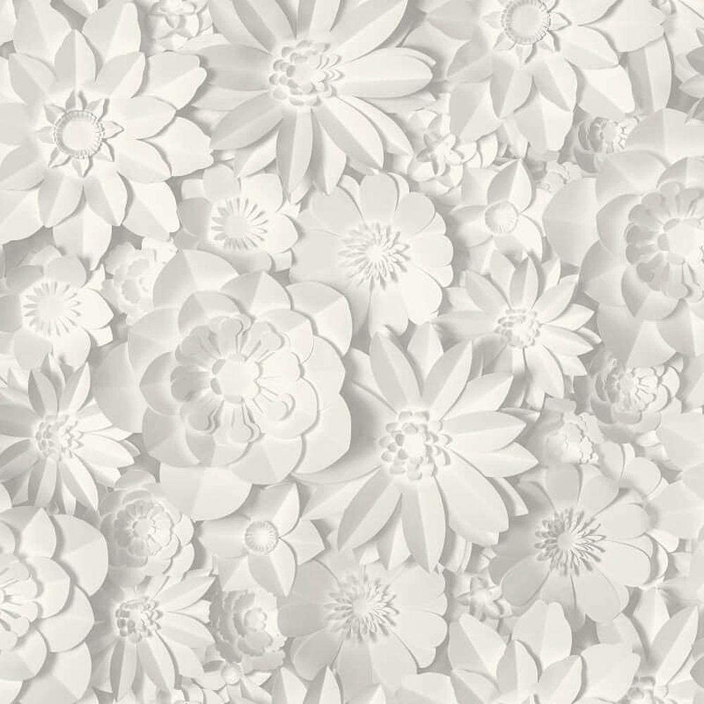 Grey Flowers Wallpaper Free Grey Flowers Background