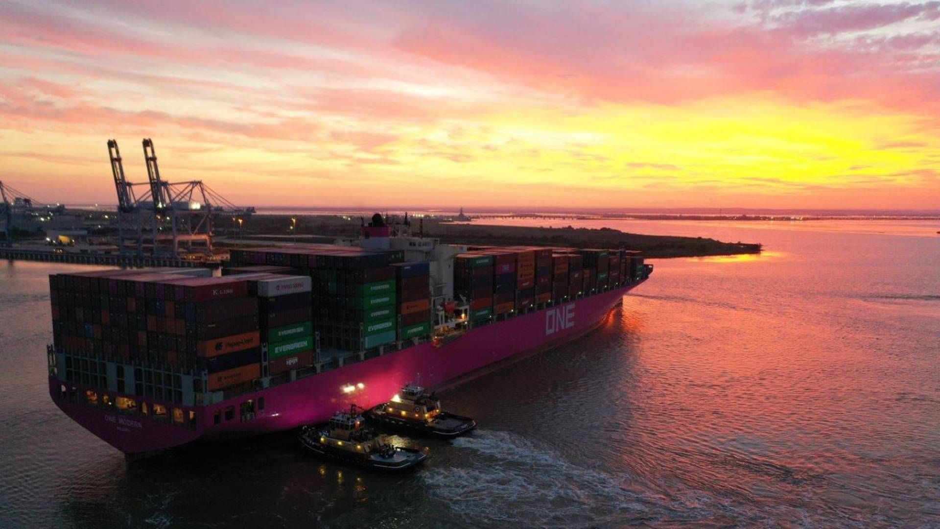 More than 100 container ships wait outside Shanghai