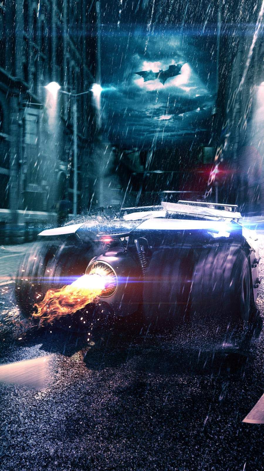 Batmobile 4K iPhone Wallpaper. Batman picture, Batman car, Superhero wallpaper