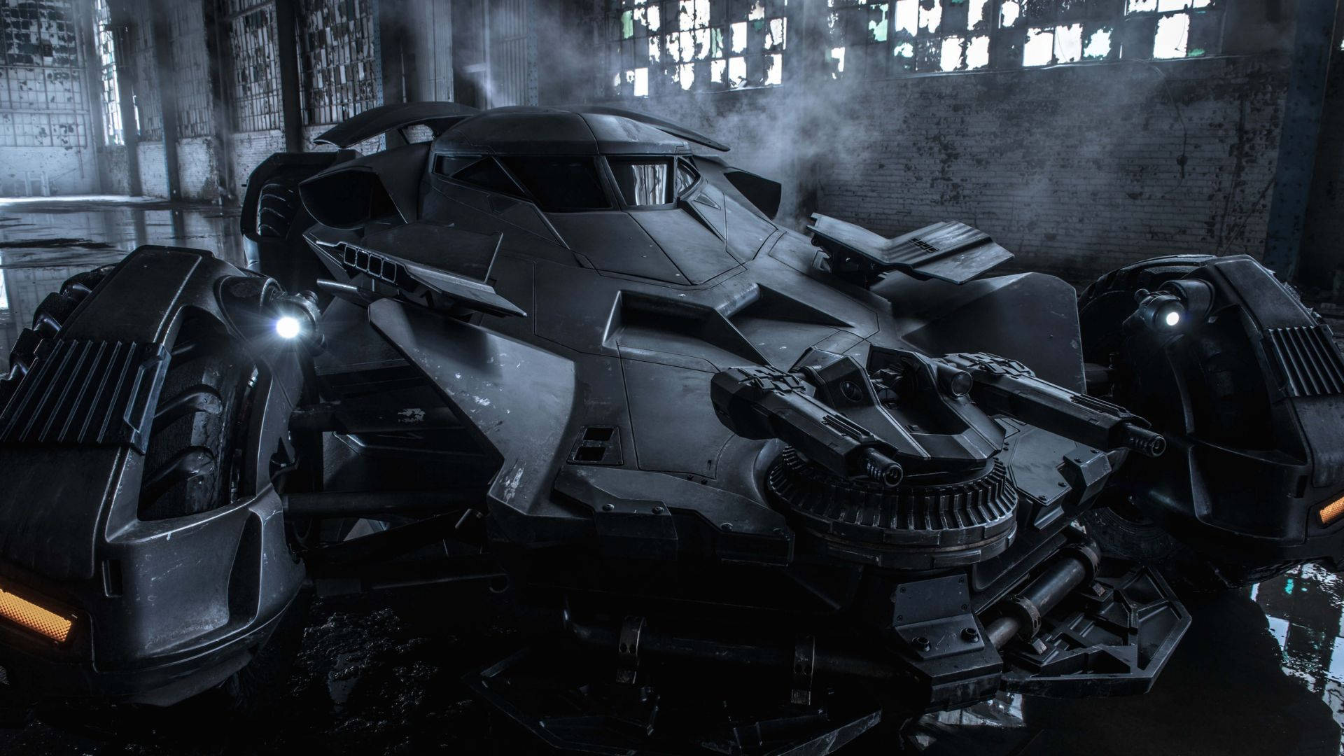 Download Batman Vs. Superman Batmobile Wallpaper