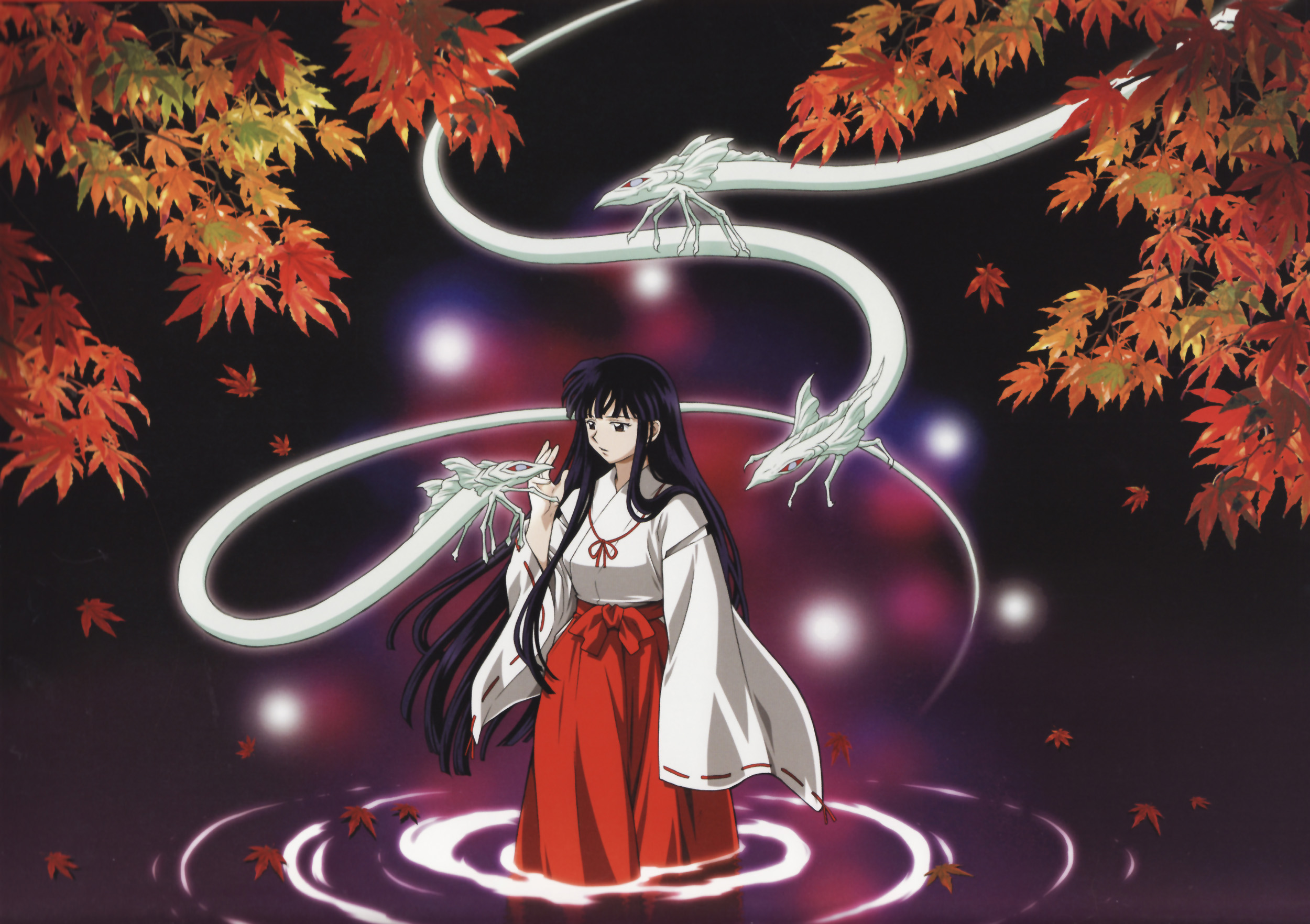 inuyasha japanese clothes kikyo kikyou miko. konachan.com.com Anime Wallpaper