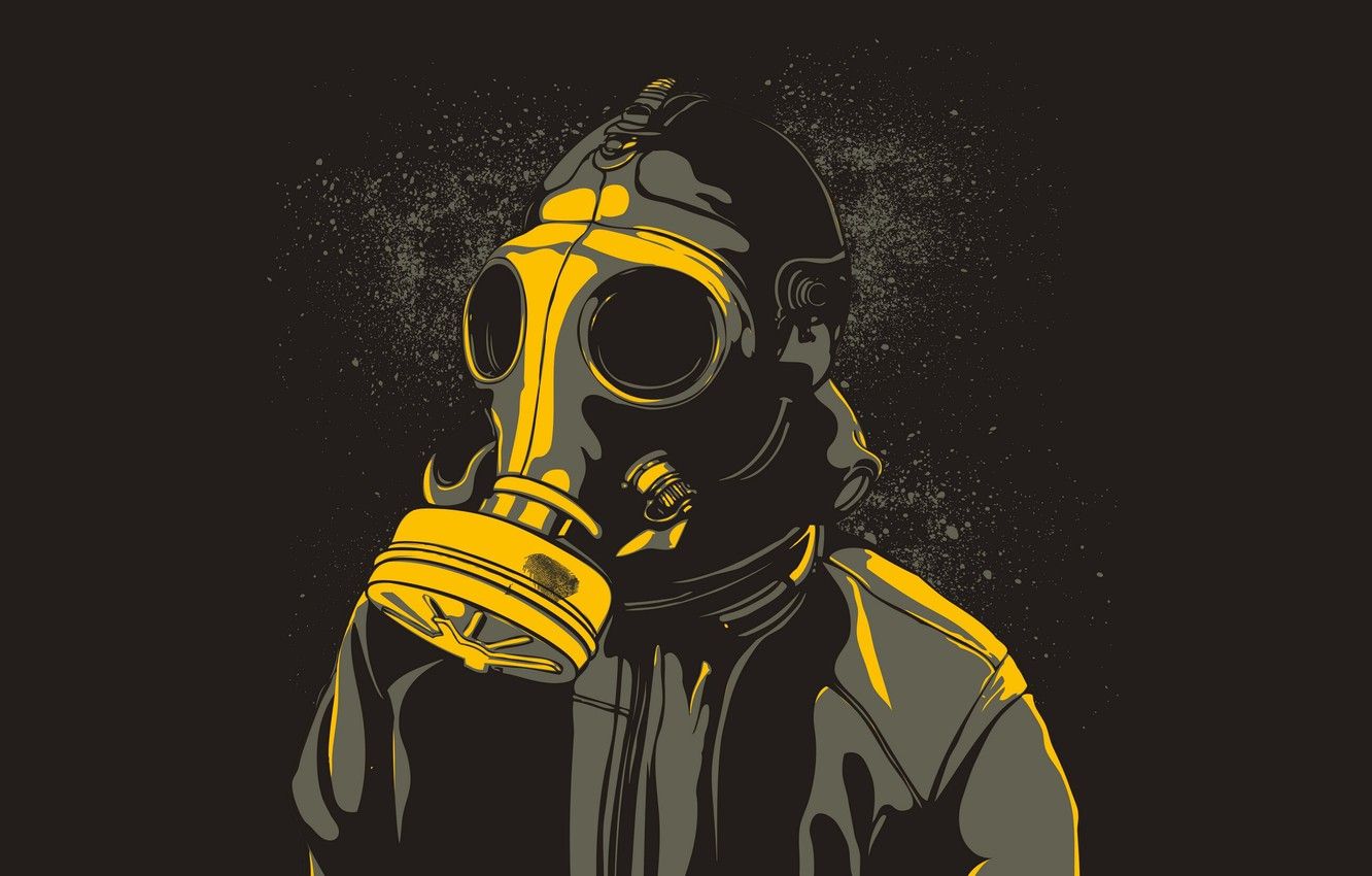 Gas Mask Art Wallpaper Free Gas Mask Art Background