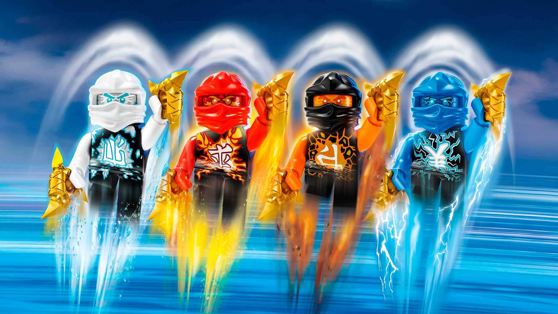 Download Lego Ninjago Elemental Powers Wallpaper