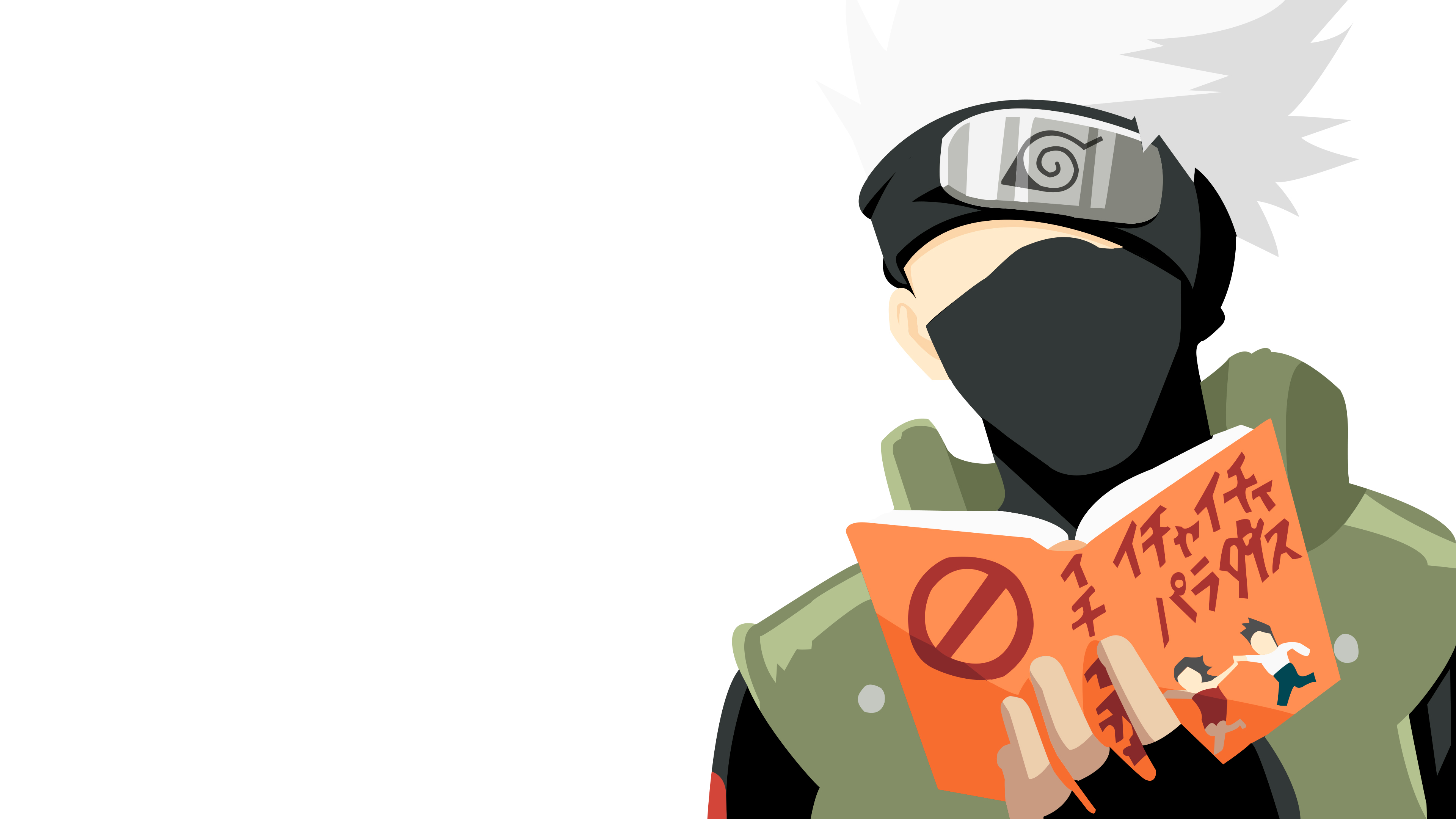 Kakashi Reading Wallpapers Wallpaper Cave