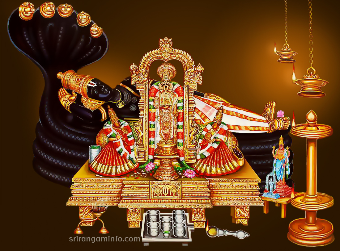 srirangam perumal wall paper