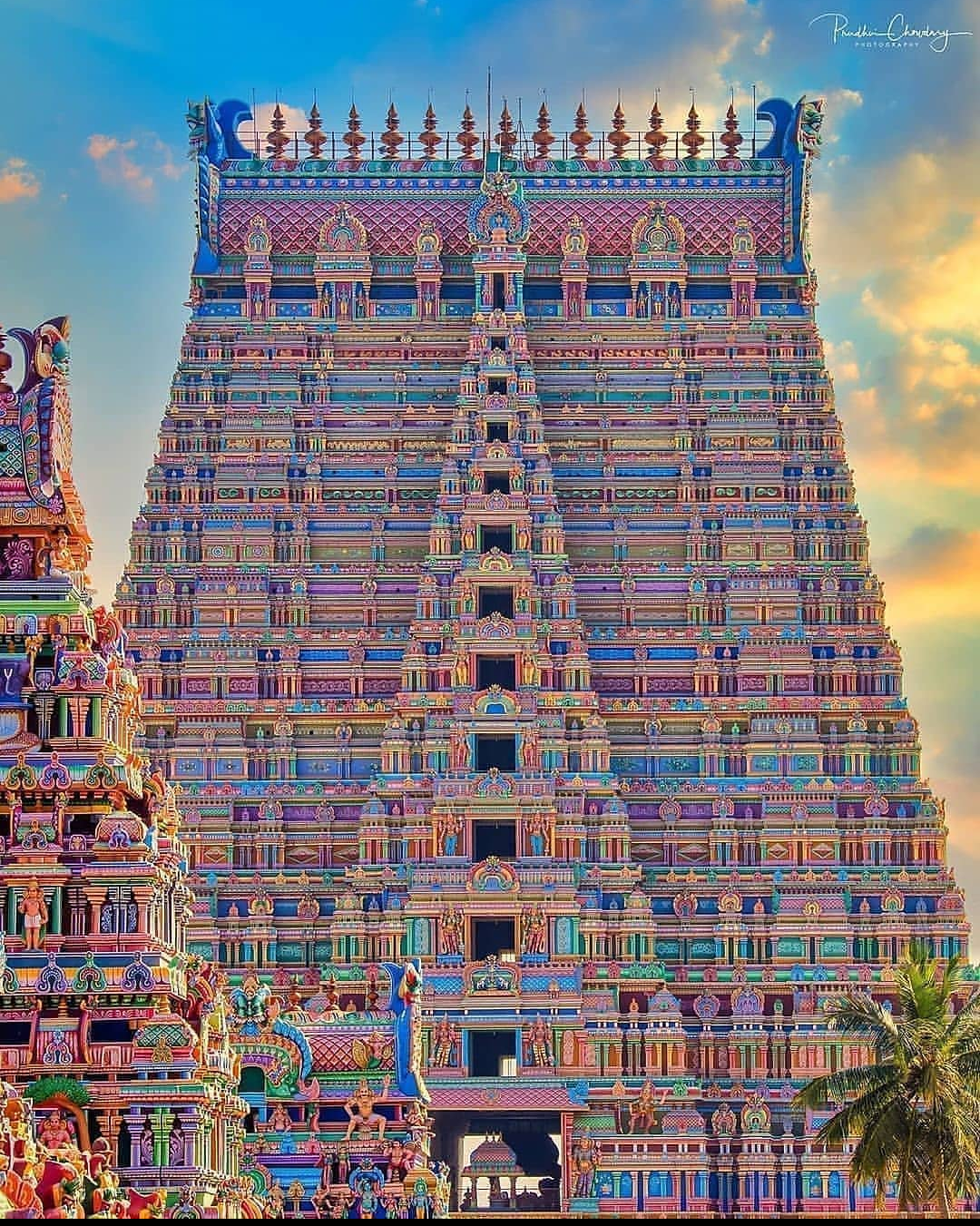 Srirangam Temple, India!!
